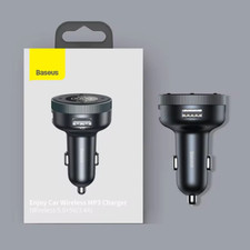 Car Bluetooth Music Adapter 3.4A Dual USB Car Charger MP3 Player