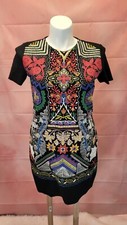 Zara Floral Dress Size Small Color Black  short sleeve