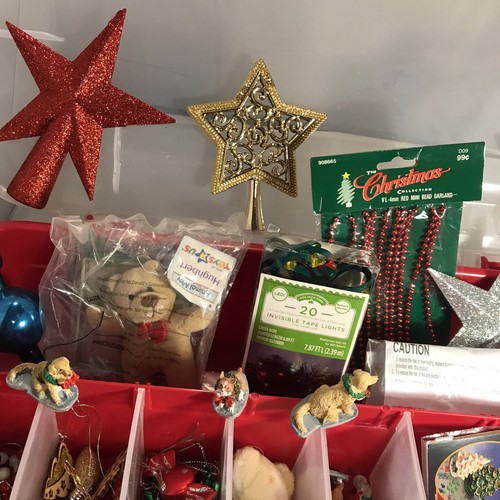 Vintage lot 40+ Old Fashion Christmas Tree Ornaments F100 No Case 015 - 第 8/9 張圖片