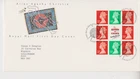 GB ROYAL MAIL FDC COVER 1991 AGATHA CHRISTIE PRESTIGE PANE MARPLE PMK