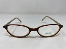United Colors Of Benetton UCB 410 MAHOGANY AMBER 46-17-135 Eyeglasses Frame P213