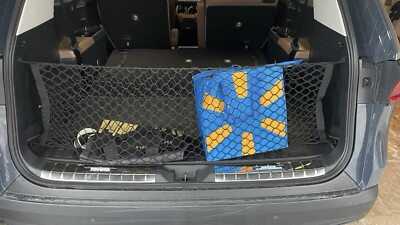 Rear Trunk Envelope Style Mesh Cargo Net for TOYOTA GRAND HIGHLANDER 2024-2026