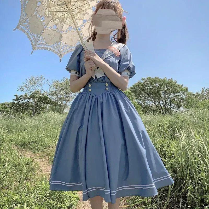 Light blue sailor dress cheap