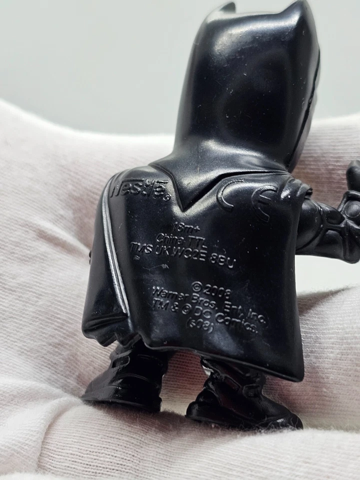 Mini Figurine Batman, The Dark Knight Rises, DC Comics, Nestlé, 2008, 6,5 cm - Photo 4/4