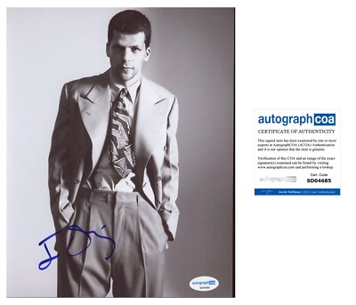 JESSE EISENBERG SIGNED ZOMBIELAND ACTOR 8x10 PHOTO - ACOA COA