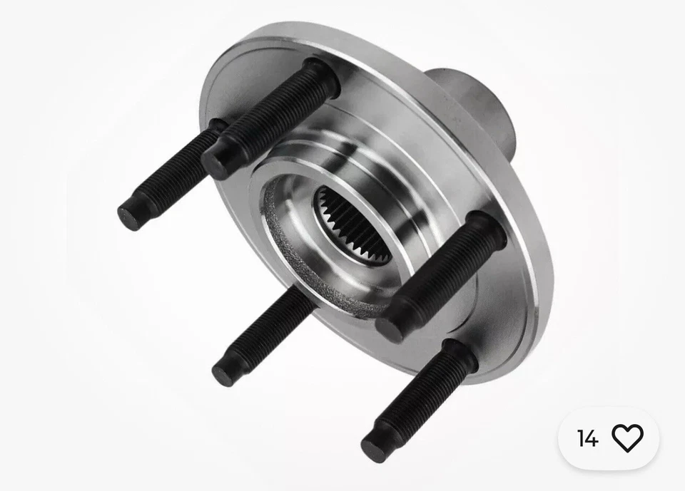 Front Wheel Bearings And Hubs For 2007-2010 Ford Edge &  Lincoln MKX - Image 3 of 4