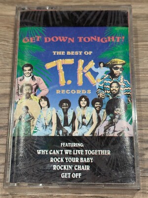 T.K. RECORDS GET DOWN TONIGHT CASSETTE TAPE EX/VG+  CRC RECORD CLUB DISCO