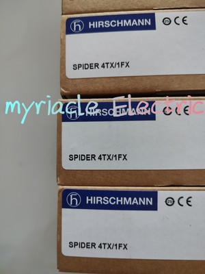 1PC NEW HIRSCHMANN SPIDER 4TX/1FX Switch DHL Fast delivery