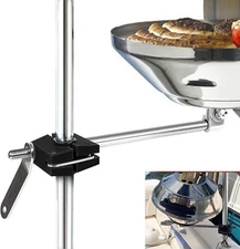 Round Rail Grill Mounting Hardware Kit for 7/8" 1" Rails, for Magma Marine BBQ