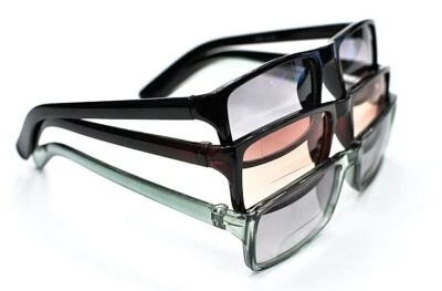 ANY 2 PAIRS Bifocal Multi Purpose Clear Lens Tinted Sun Reading Glasses TN68