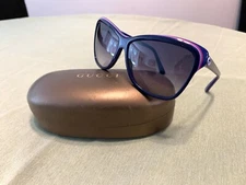Blue & Purple Gucci Cat Eye Sunglasses (GG3191/S)