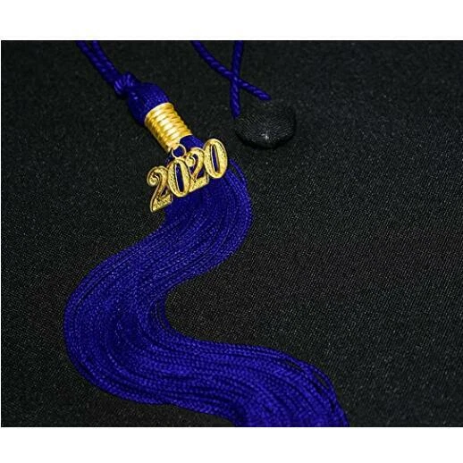 单身帽毕业流苏吊坠 2020 年小饰品 9 英寸服装帽子悬挂 — 第 3/4 张图片