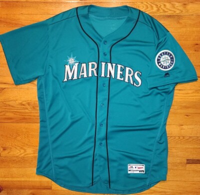 WOW* Seattle MARINERS AUTHENTIC Majestic Jersey Men 56 baseball