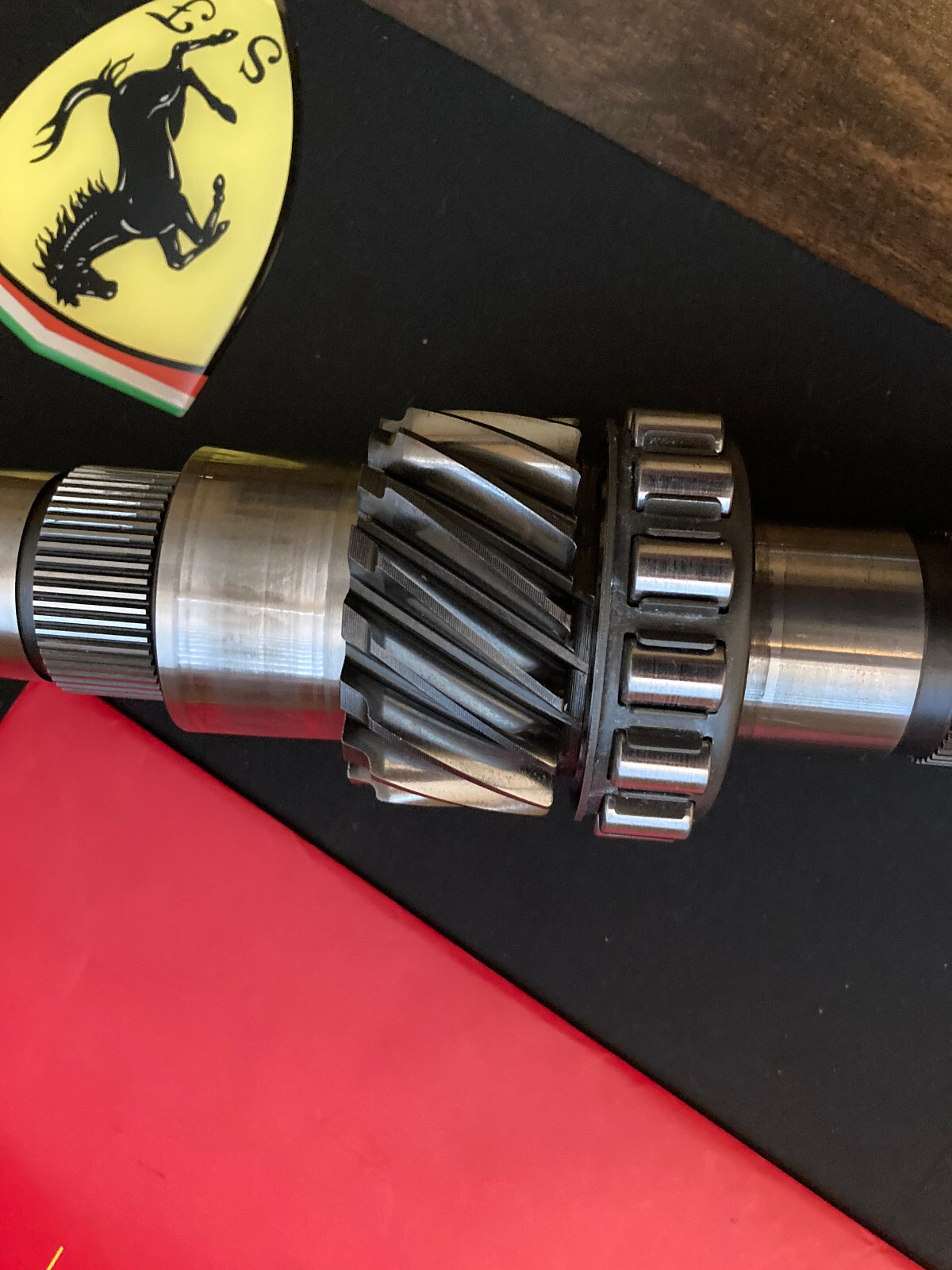 Ferrari 308-Gts-328-Gts- Mondial-V8 Gearbox Lay Shaft - P/N 119706 is Oem Part.