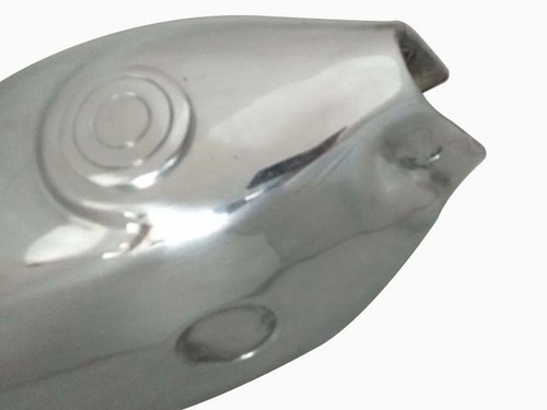 New Fuel Gas Petrol Tank Sherpa Model Aluminium Alloy Bultaco - Picture 6 of 7