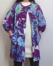 Matthew Williamson Mw Floral Print Spring Coat Kimono Inspired Uk8 Us4 Worn Once