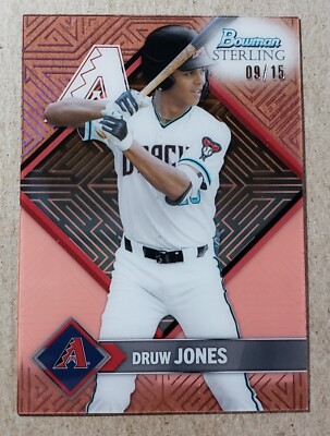 2023 Bowman Sterling Tek Rose Gold Druw Jones /15 Arizona Diamondbacks #ST-4