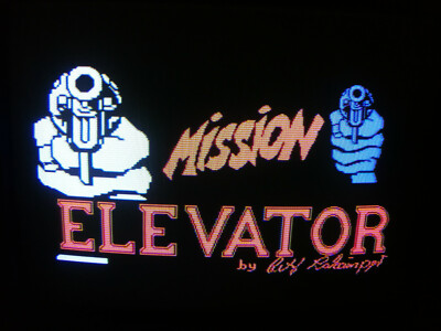 MISSION  ELEVATOR  [für Commodore C64 / original 5.25'' Diskette] 