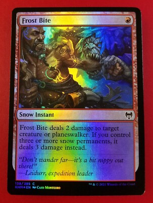 1x Frost Bite | FOIL | Kaldheim | MTG Magic Cards