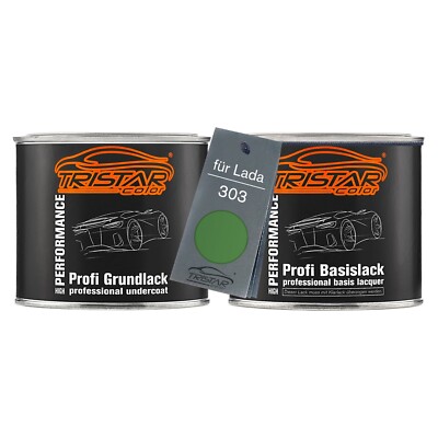 Autolack Set Dose spritzfertig für Lada 303 Agave Perl Metallic 1,0L