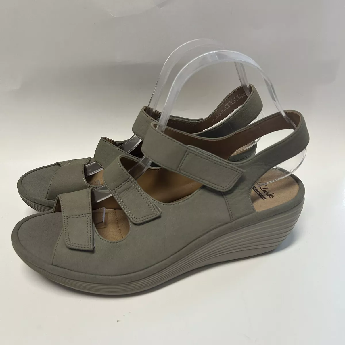 Clarks Collection Soft Cushion Reedly Juno Wedge Heel Comfort