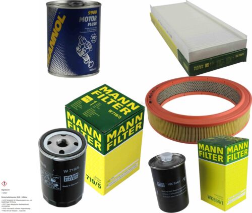 Oryginalny pakiet inspekcyjny filtrów MANN Zestaw SCT Silnik Płukanie silnika 11577275 - Zdjęcie 1 z 12