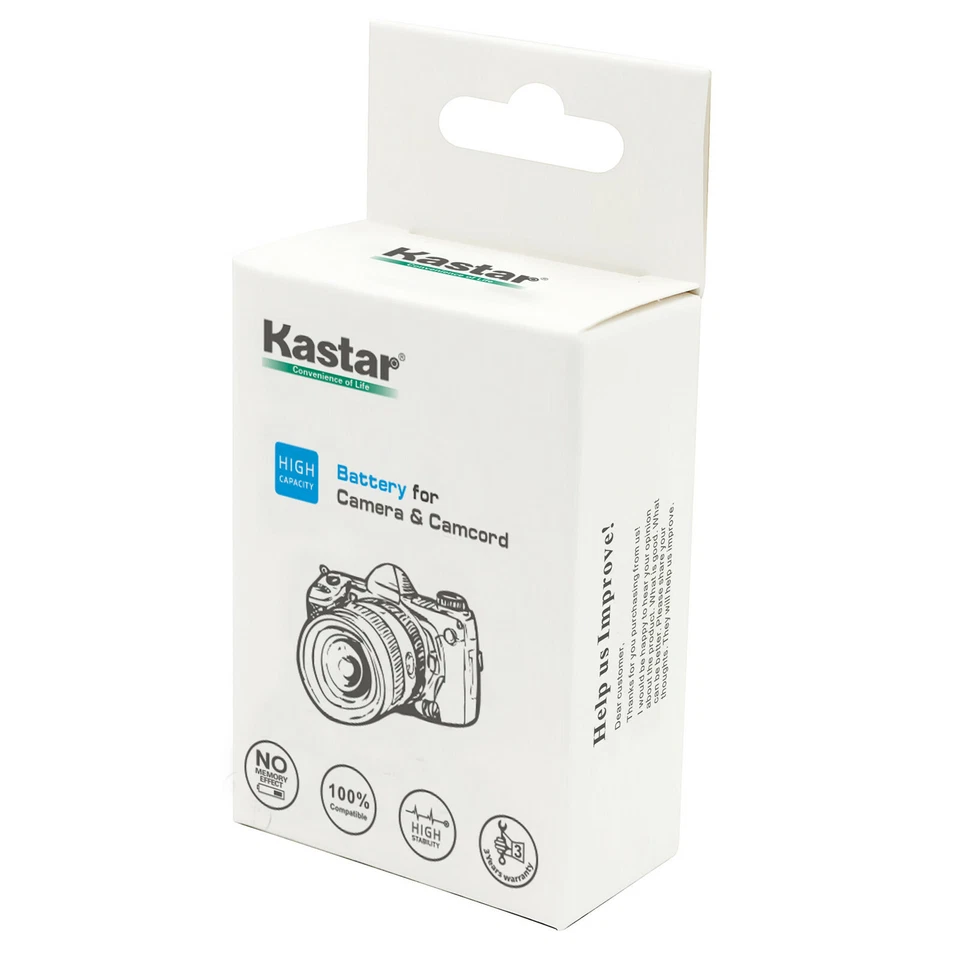 Batería Kastar para Nikon EN-EL14 14a Nikon D3500 D3400 D5300 D5500 D5600 Original Foto 4 de 4