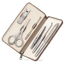 MR.GREEN Portable Luxury Manicure Sets Stainless Steel Pedicure Kits With Ful...
