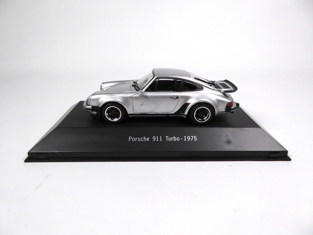 Porsche 911 930 Turbo 1975 Silver Norev Editions Atlas 1/43