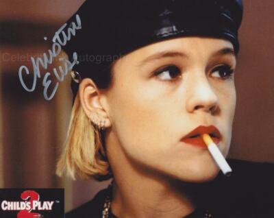 CHRISTINE ELISE as Kyle - Child's Play 2 GENUINE SIGNED AUTOGRAPH
