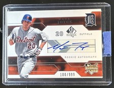 2008 SP Authentic Matt Joyce RC Auto Autograph #/999 Tigers Rookie