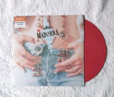 SEALED Madonna Like A Prayer UK SAINSBURYS RED Vinyl Express Cherish Jessie 