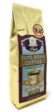 Mulvadi 100% Kona Coffee Private Reserve Ground 7 Ounces Resealable Bag