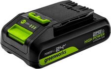Greenworks 24V 2.5Ah Lithium-Ion High-Power Cordless Tool Battery Pack, Black,