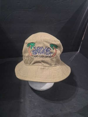 Cabo San Lucas Love Shack Bucket Hat Brown 