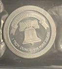 1 oz Silver .999 -  LIFE LIBERTY HAPPINESS SILVER ROUND BEAUTIFUL 🔔🦅