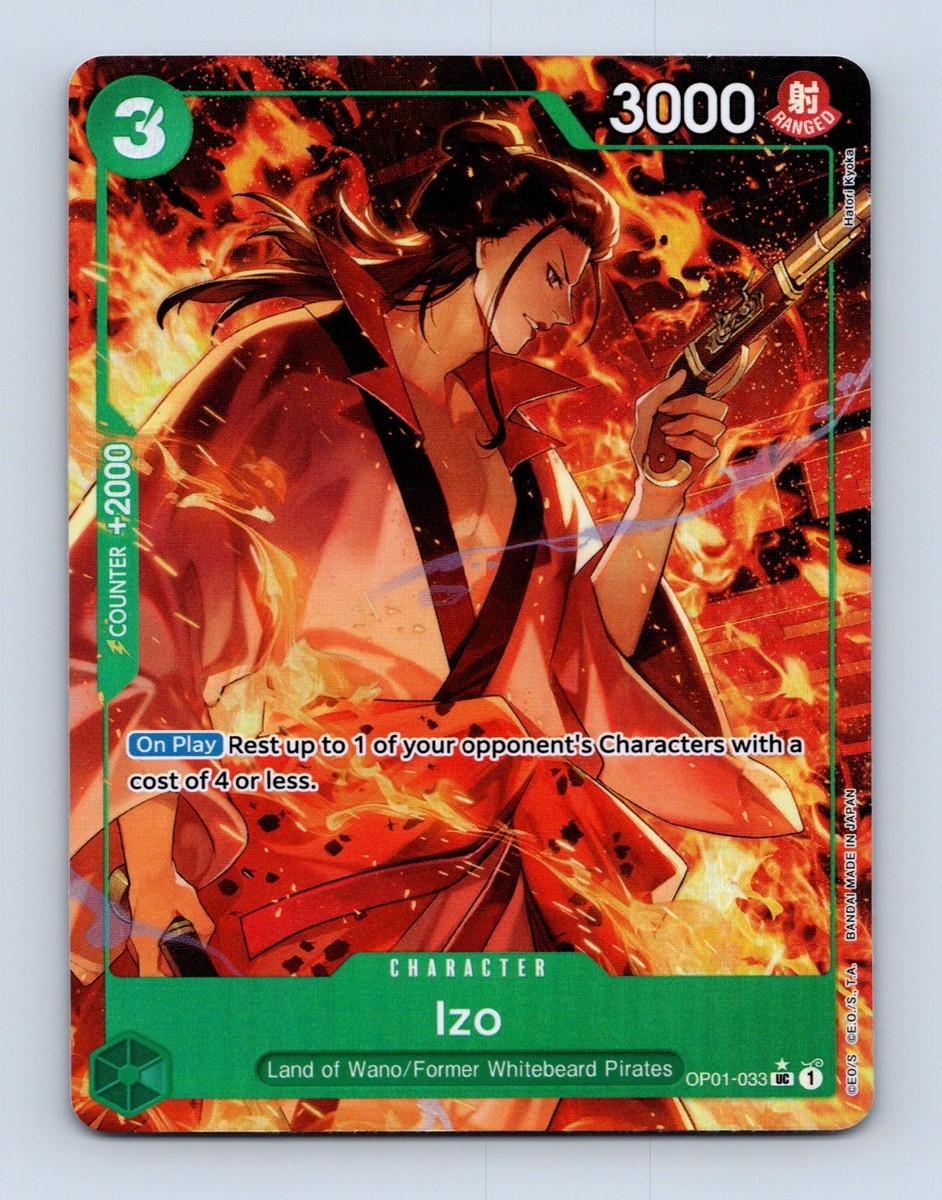 Izo OP01-033 Alt Art PRB-01 Premium The Best One Piece Card