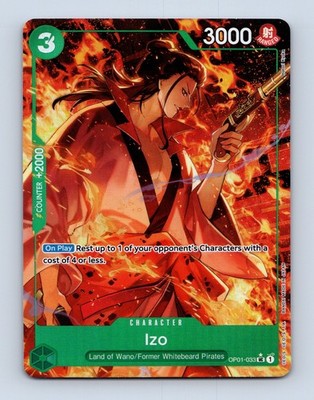 Izo OP01-033 Alt Art PRB-01 Premium The Best One Piece Card