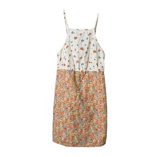 American Eagle Cami Mini Dress Womens XS Orange Multi Floral Cottage Preppy