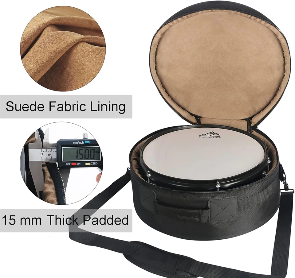 Juego de bolsa de batería de 5 piezas para Tom de 12", Tom de 10", Caja de 14", Tom de piso de 16", Bajo de 22" Foto 2 de 4