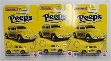 LOTE DE 3!!! Vehículo de juguete fundido a presión Matchbox Peeps