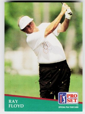 Ray Floyd, 1991 Pro Set PGA Tour, #164, ,