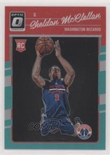 2016-17 Panini Donruss Optic Aqua Prizm 18/25 Sheldon McClellan #199 he5