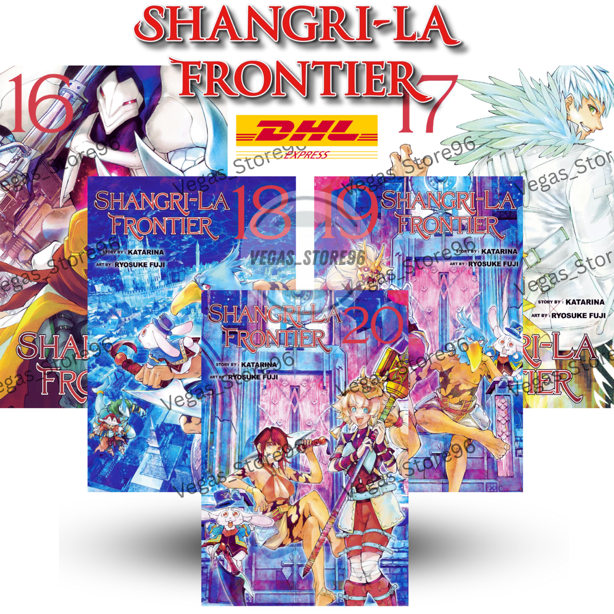 Shangri-La Frontier Manga Volume 1-20 (Full Set) English Comic