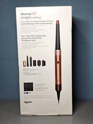 Dyson Airwrap I.D. Straight + Wavy 6-In-1 Hair Dryer/Styler New & Sealed