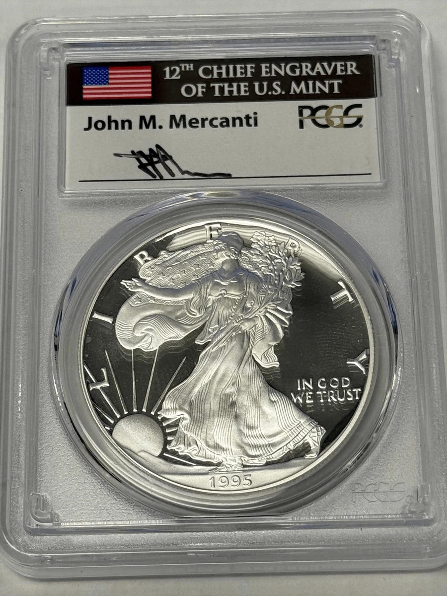 American Eagle PR 70 Graded 1995 Silver Bullion Coins for sale | eBay
