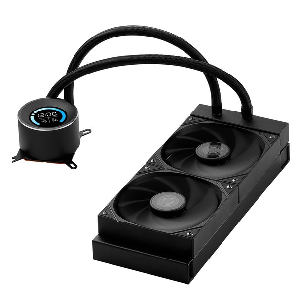 Enfriador de Agua para CPU 2 Ventiladores PWN de 120 mm para Intel AMD