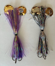 Leurre Pflueger MUSKILL Bucktail - Spinner Noir - 10" - Made In USA - Rare