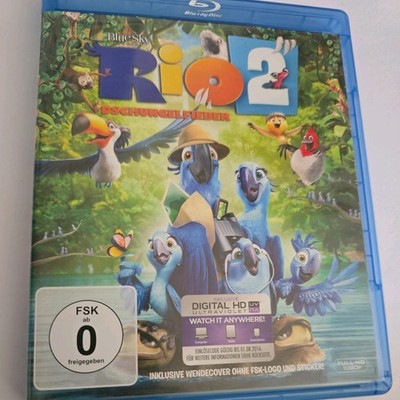Rio 2 - Dschungelfieber [Blu-ray] von Saldanha, Carlos | DVD | Zustand sehr gut