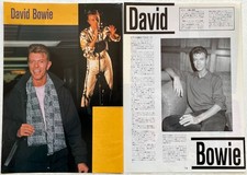 David Bowie 1992 CLIPPING JAPAN MAGAZINE IR 1J 2PAGE